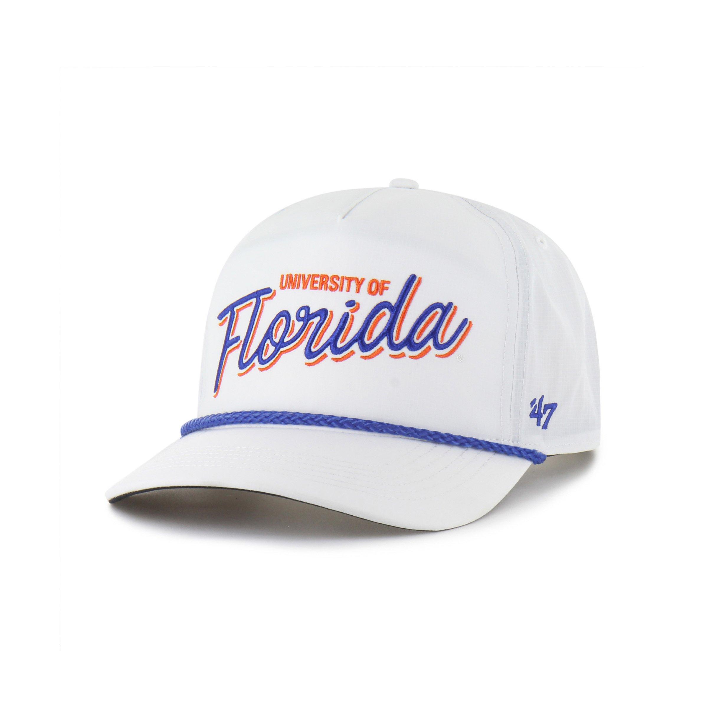 47 Florida Gators Fairway Hitch Snapback Cap - White - WHITE